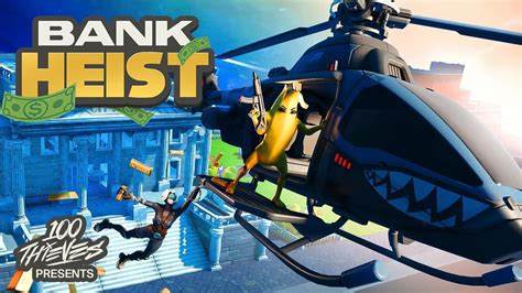 Fortnite x 100 Thieves' "Bank Heist": Map Code, Gameplay… | EarlyGame