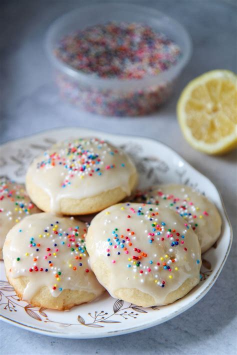 Italian Lemon Ricotta Cookies - Cooked by Julie