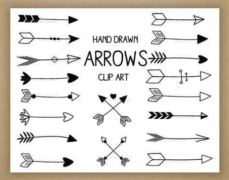 hand drawn arrow clipart - Clip Art Library