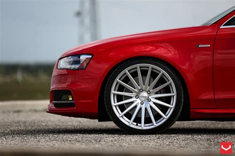 Prominent Red Audi S4 Fitted with Custom Accessories — CARiD.com Gallery