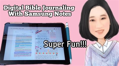 Digital Bible Journaling with Samsung Notes .(Tagalog) - YouTube