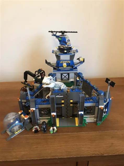 LEGO JURASSIC WORLD Indominus Rex Breakout 75919 Box and instructions £80.00 - PicClick UK