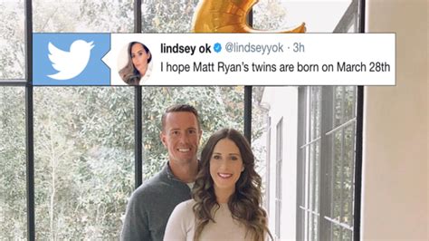 Matt Ryan announced he and his wife are having twins and the internet went overboard with 28-3 ...