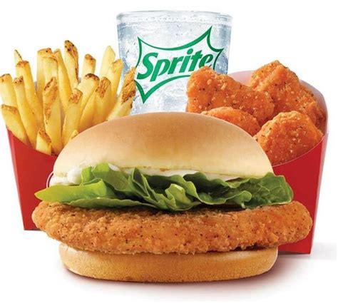 Save with $5 Biggie Bag Meal: Crispy Chicken Sandwich, 10 Piece Chicken Nuggets, Fries and Drink ...