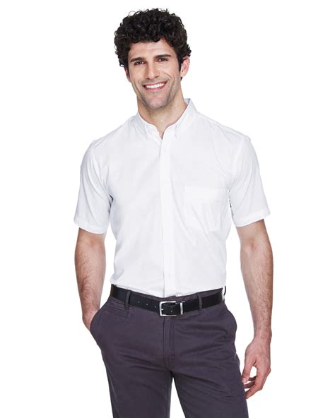 Ash City - Ash City - Core 365 Men's Optimum Short-Sleeve Twill Shirt - 88194 - Walmart.com ...