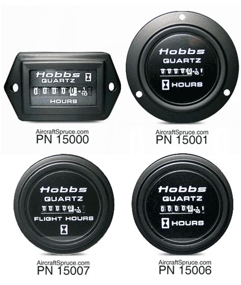 HOBBS HOUR METERS 85011 from Aircraft Spruce Europe