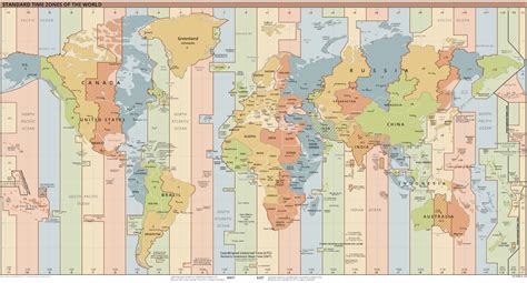 World Time Zones | National Oceanic and Atmospheric Administration