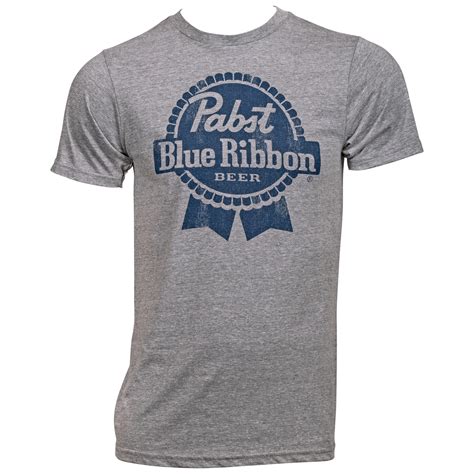 Pabst Blue Ribbon - Pabst Blue Ribbon PBR Blue Logo T-Shirt-Medium - Walmart.com - Walmart.com