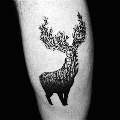 90 Natural Elk Tattoo Ideas for Men