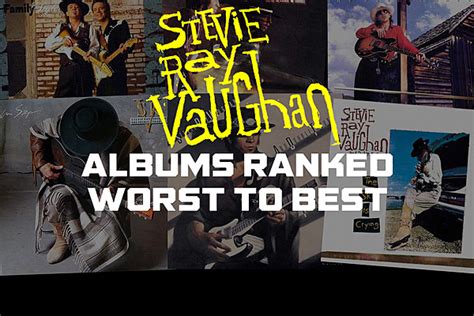 Stevie Ray Vaughan Albums Ranked Worst to Best