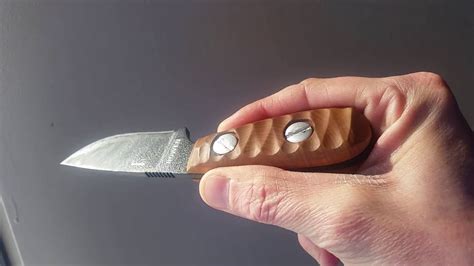 esee izula homemade scales - YouTube