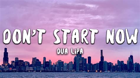 Dua Lipa - Don't Start Now (Lyrics) Chords - Chordify