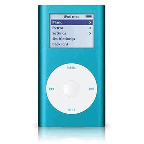 Apple iPod Mini 4GB Blue (Refurbished) - 11643279 - Overstock.com Shopping - Big Discounts on ...