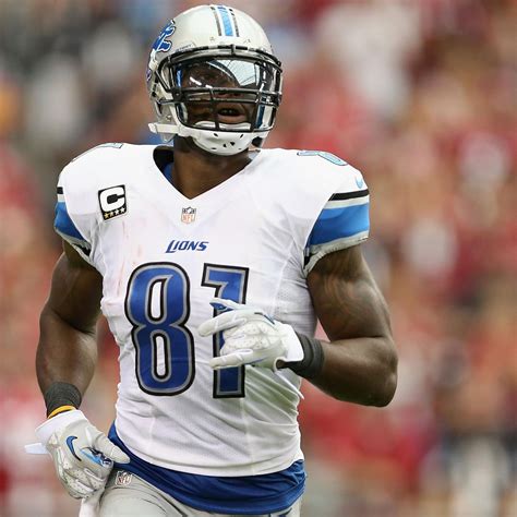 Calvin Johnson Injury: Updates on Lions Star's Knee, Likely Return Date ...