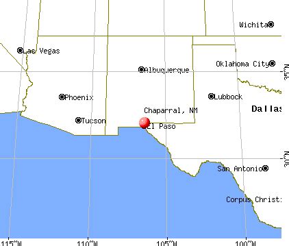 Chaparral, New Mexico (NM 88081) profile: population, maps, real estate, averages, homes ...