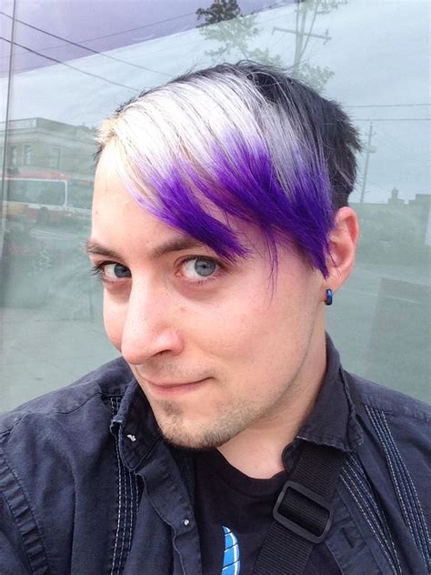 Dyed my hair the colours of the asexual flag for pride month! : r ...