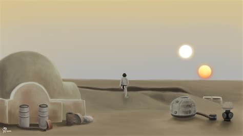 Star Wars - Tatooine by Leo-25 on DeviantArt