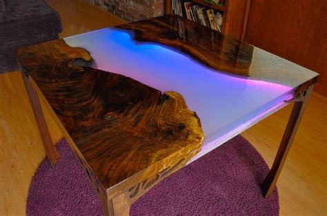 15 Stunning DIY Live Edge River Tables | The Saw Guy