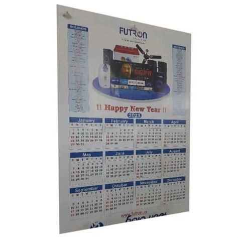 Paper Digital Printing Promotional Printed Wall Calendar at Rs 25/piece in Noida