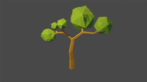 Low Poly Tree Version 1 - Free 3D Model by jet29