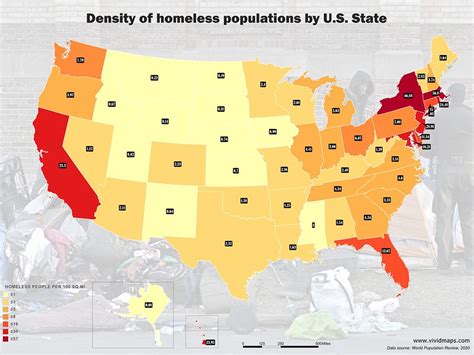 The U.S. Homeless Population Mapped - Vivid Maps