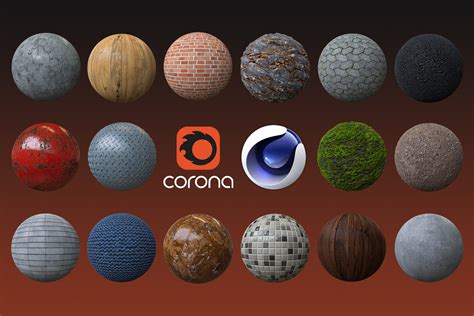 Free Corona Materials for Cinema 4D - Free Cinema 4D Textures