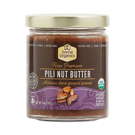 Divine Organics Organic Pili Nut Butter - Thrive Market