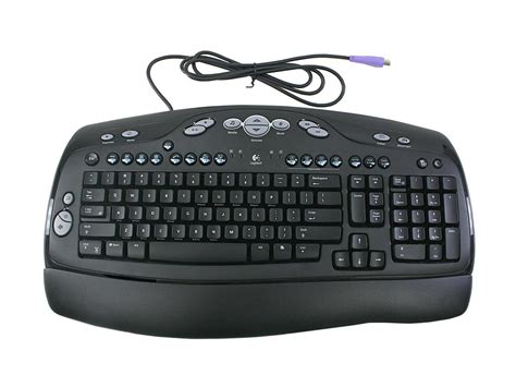 Logitech Media Keyboard 967415-0403 Black Keyboard - Newegg.com