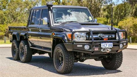 Rule the off-road with this 6x6 Toyota Land Cruiser conversion