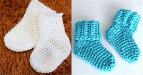 Crochet Newborn Easy Socks - Craft Your Baby's First Fashion Statement