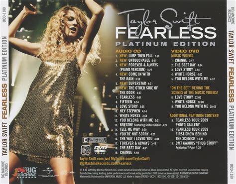 Taylor Swift - Fearless (Platinum Edition) - THU LỘC
