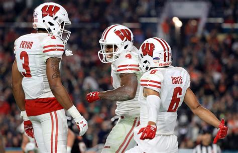 Wisconsin Badgers' Receiving Core the Best in Years