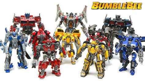 Transformers 2018 Movie Bumblebee Studio Series Autobots Decepticons 10 Robot Toys - YouTube