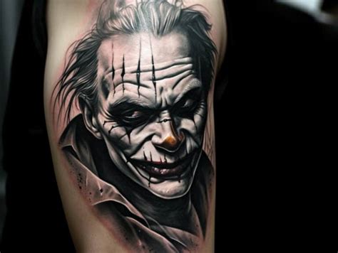 Joker Tattoo Meaning: Symbolism + Ideas