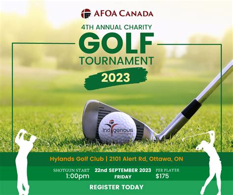 2023 Golf Tournament – AFOA Canada