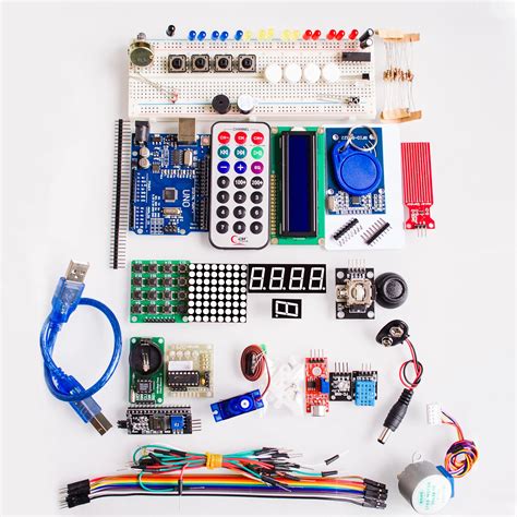 Arduino Uno Kit Components / KIT COMPLET ARDUINO - Pierron - This ...