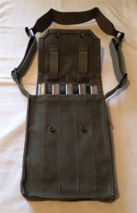 French Canvas M3 Grease Gun Magazine Pouch (holds 5) – Practical Solutions