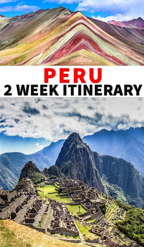 Peru Itinerary: 2 Weeks in Peru (Routes, Transport, Accommodation ...