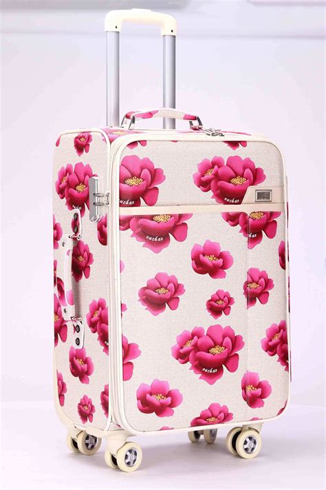 Pink Roller Bag Luggage | IUCN Water