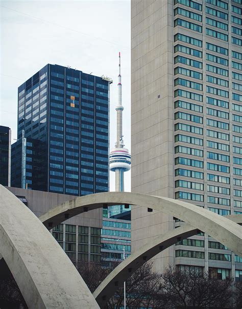 Toronto Tower View Photograph by Sonja Quintero - Pixels