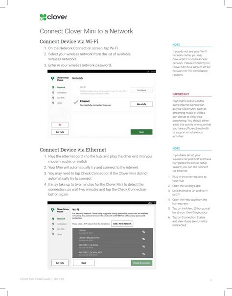 Clover Mini Setup Guide | Ameta Merchant Solutions