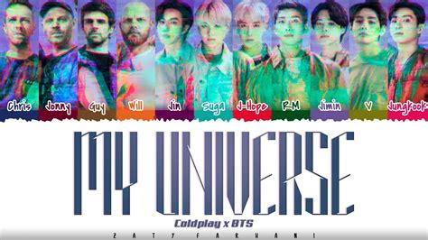 Coldplay X BTS - My Universe (1 HOUR LOOP) With Lyrics - YouTube