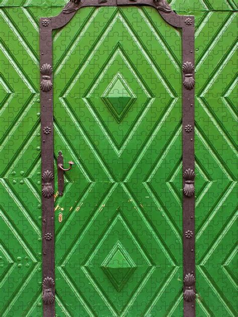 Vintage Door Jigsaw Puzzle by Zimindmitry - Photos.com