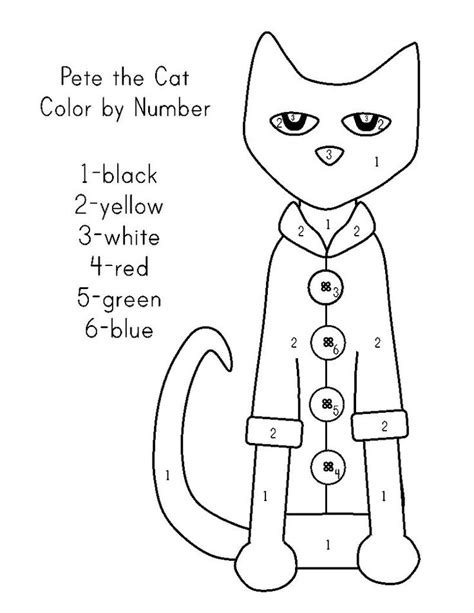 Pete The Cat Free Printable Activities