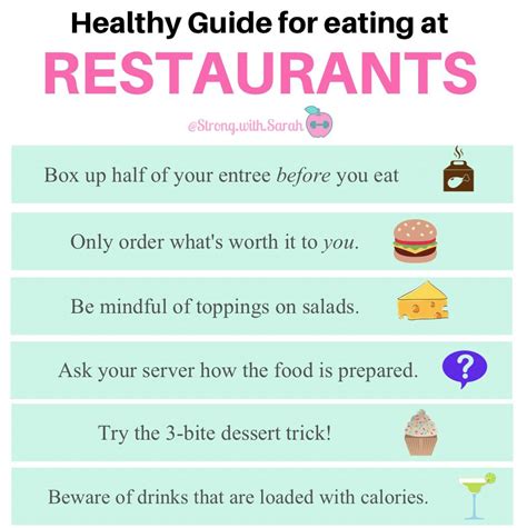 6 Tips to Stay Healthy While Dining Out