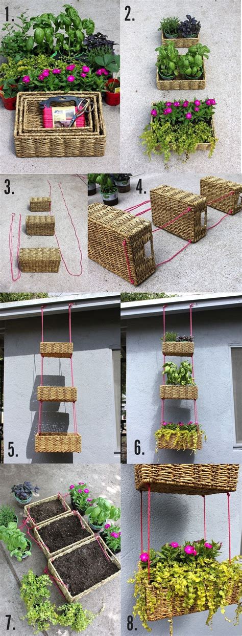 DIY Hanging Basket Garden Pictures, Photos, and Images for Facebook, Tumblr, Pinterest, and Twitter