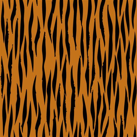 13 Tiger Print Vector Images - Tiger Stripes Pattern, Giraffe Print Vector and Tiger Paw Print ...