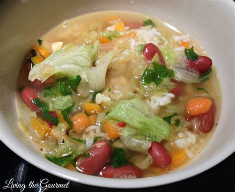 Salad Soup - Living The Gourmet