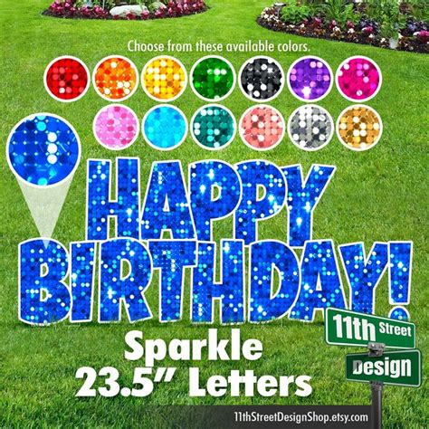 This item is unavailable | Etsy | Happy birthday yard signs, Birthday yard signs, Outdoor ...