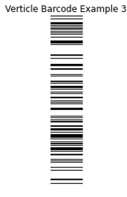 Python | Vertical Barcode